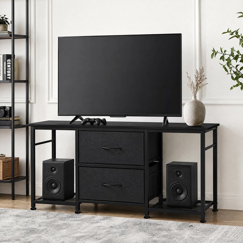 Stand cabinet with fabric - with,