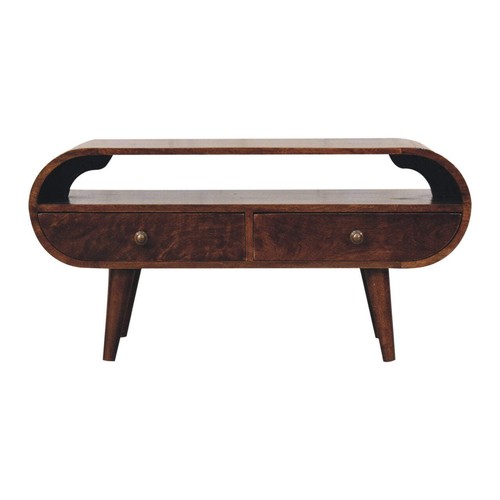 California walnut circular - circular, tv