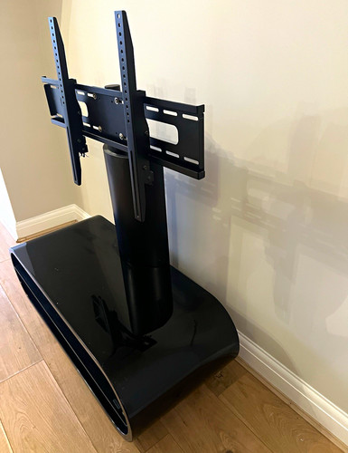 Black glass freestanding - glass,