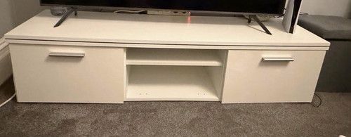 White gloss stand media - gloss,