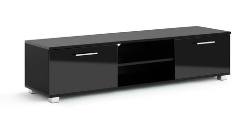 Black stand cabinet - black, tv