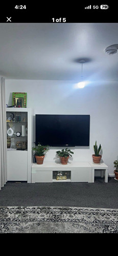 White rectangular stand - white,