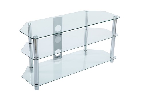 Clear black glass - glass, 105cm