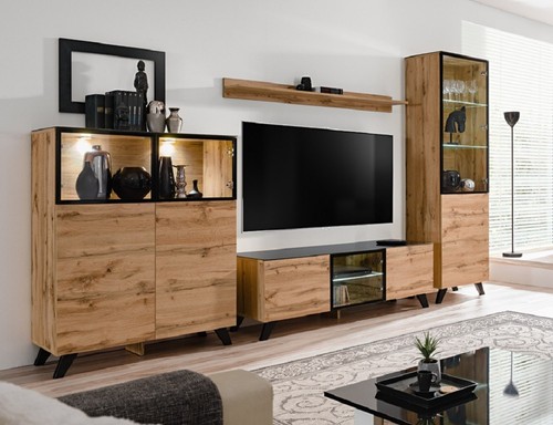 Living room wall - unit, tv
