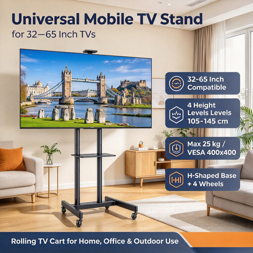 Mobile floor standing - floor, tv